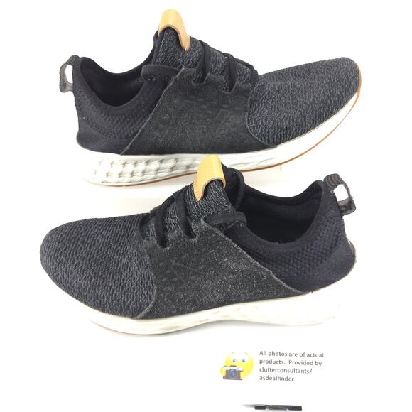 New Balance Fresh Foam Cruz Athletic Running Shoe Womens Size 9.5 WCRZRRB Black - Picture 5 of 10